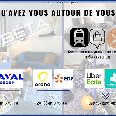 # BÊTA # Netflix I Prime I Disney I WiFi Cherbourg-en-Cotentin Extérieur photo